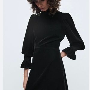 Zara Velvet Mini Dress